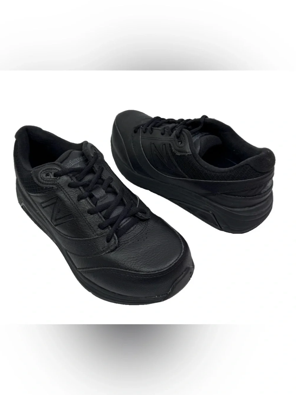 New Balance 928V3 Black Leather Walking Shoes WW928BK3 Women’s Sz 7.5 D Stabilit